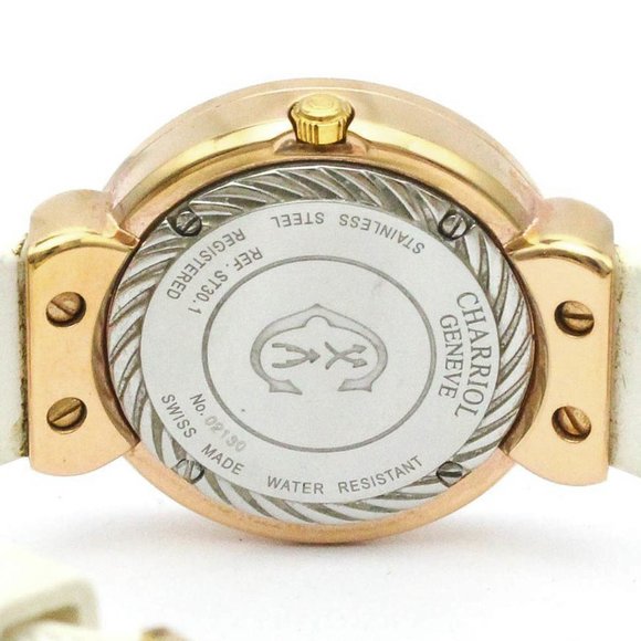 Philippe Charriol Saint Tropez Quartz Stainless Steel Women's Dress/Formal ST... - Picture 6 of 8